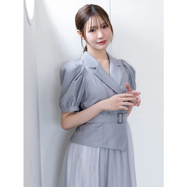 ジャケットドッキングワンピース | MERCURYDUO | 詳細画像4 