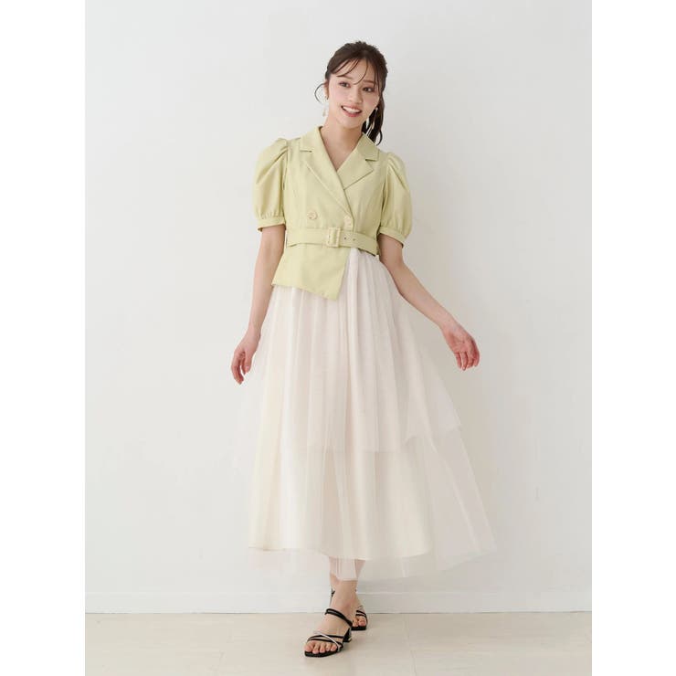 ジャケットドッキングワンピース | MERCURYDUO | 詳細画像7 