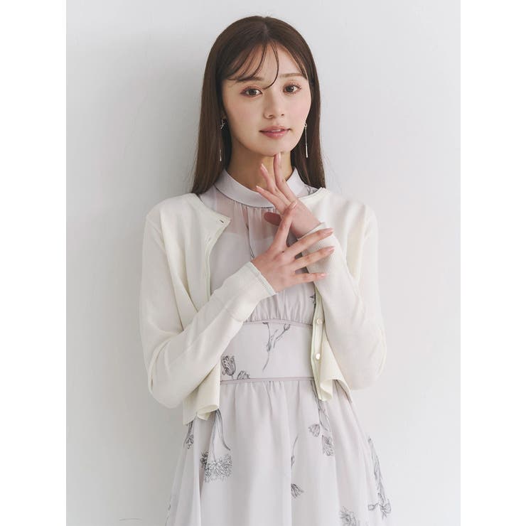 花柄バックレースアップワンピース | MERCURYDUO | 詳細画像33 