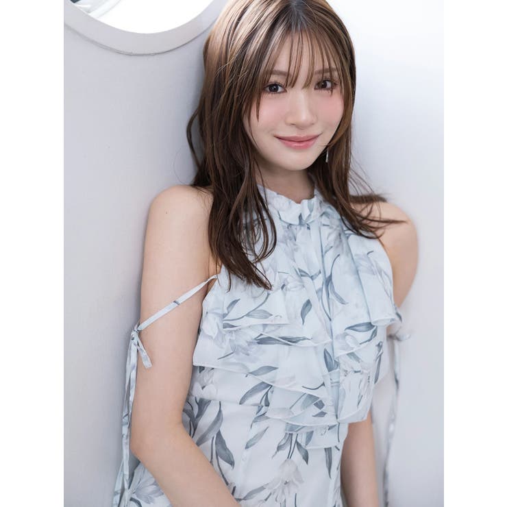 花柄アメスリラッフルワンピース | MERCURYDUO | 詳細画像29 