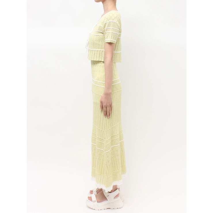 クロシェ風ニットセットアップ | MERCURYDUO | 詳細画像17 