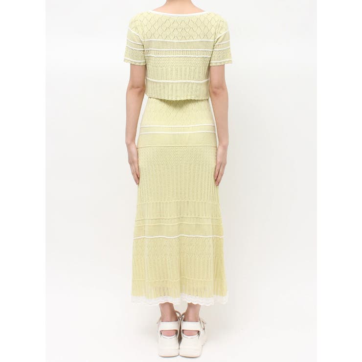 クロシェ風ニットセットアップ | MERCURYDUO | 詳細画像18 