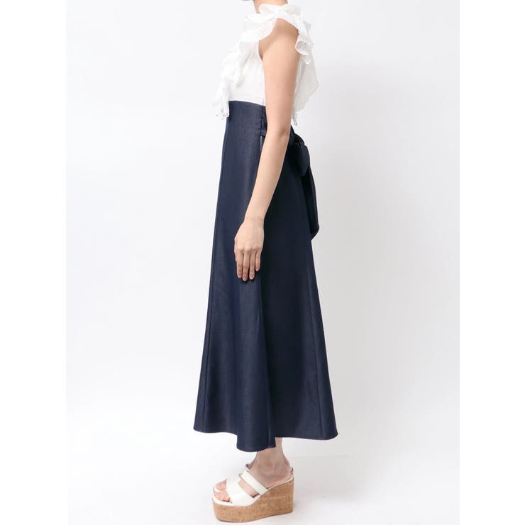 2WAYラッフルブラウスドッキングワンピース | MERCURYDUO | 詳細画像15 