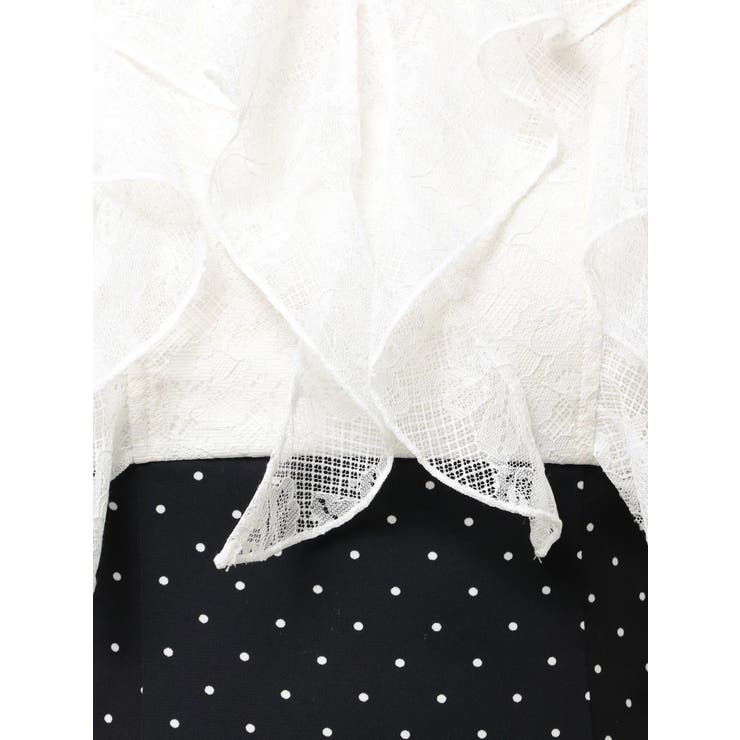 2WAYラッフルブラウスドッキングワンピース | MERCURYDUO | 詳細画像22 