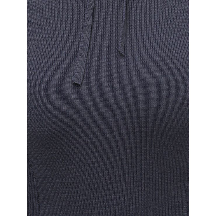 ポロ衿ラッフルニットワンピース | MERCURYDUO | 詳細画像30 