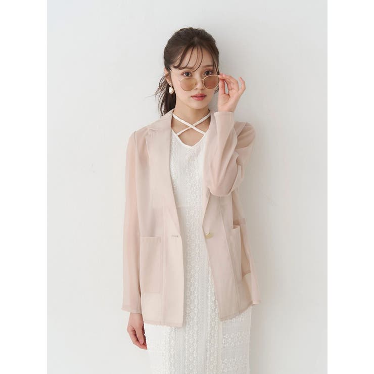 カットレースブロッキングマーメイドワンピース | MERCURYDUO | 詳細画像16 