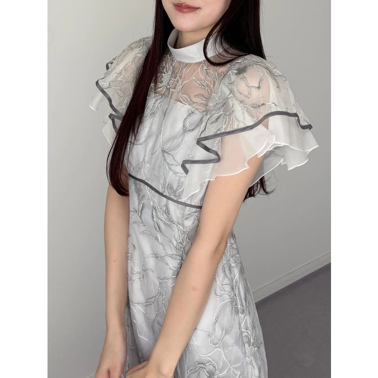 エンブロイダリーラッフルワンピース | MERCURYDUO | 詳細画像12 