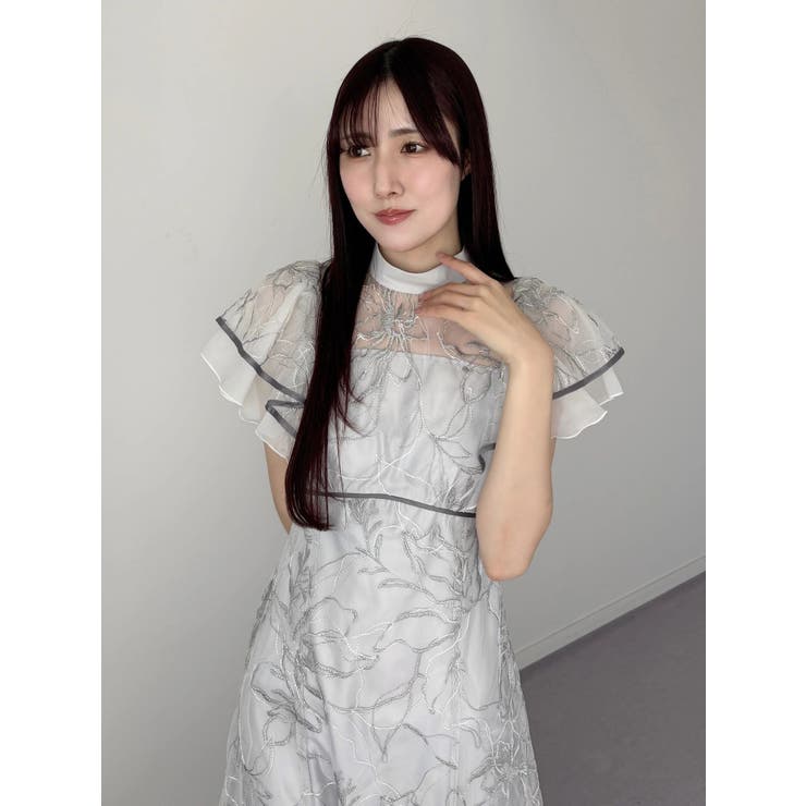 エンブロイダリーラッフルワンピース | MERCURYDUO | 詳細画像13 