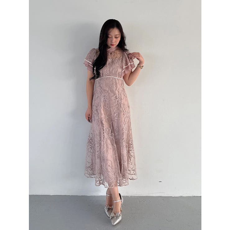 エンブロイダリーラッフルワンピース | MERCURYDUO | 詳細画像14 