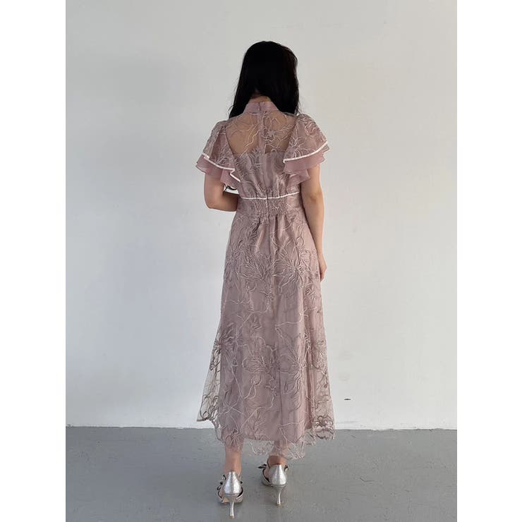 エンブロイダリーラッフルワンピース | MERCURYDUO | 詳細画像17 