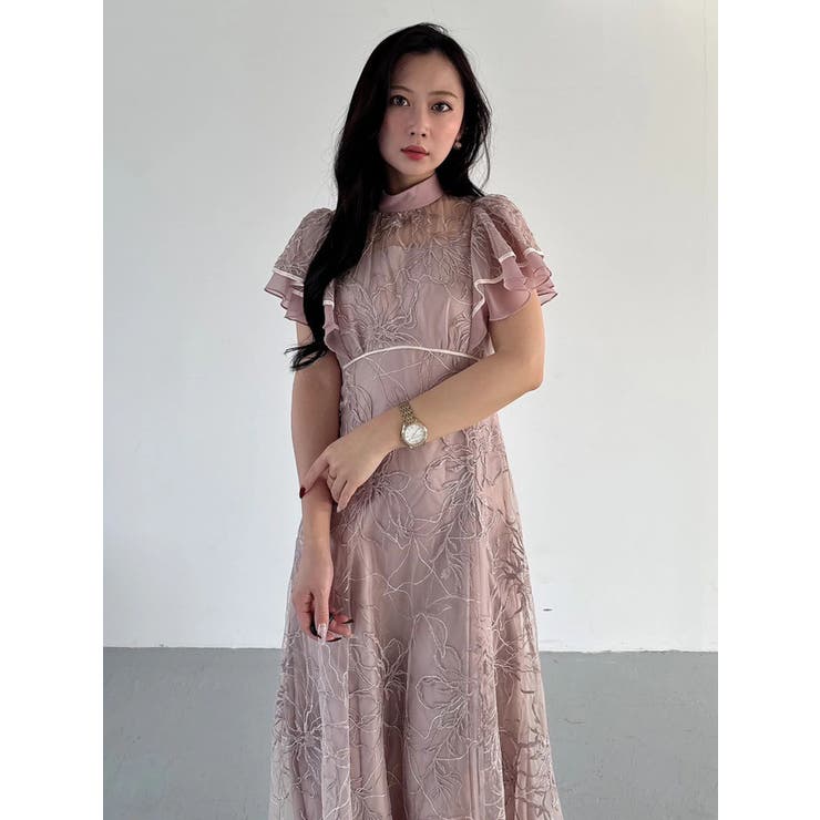 エンブロイダリーラッフルワンピース | MERCURYDUO | 詳細画像18 