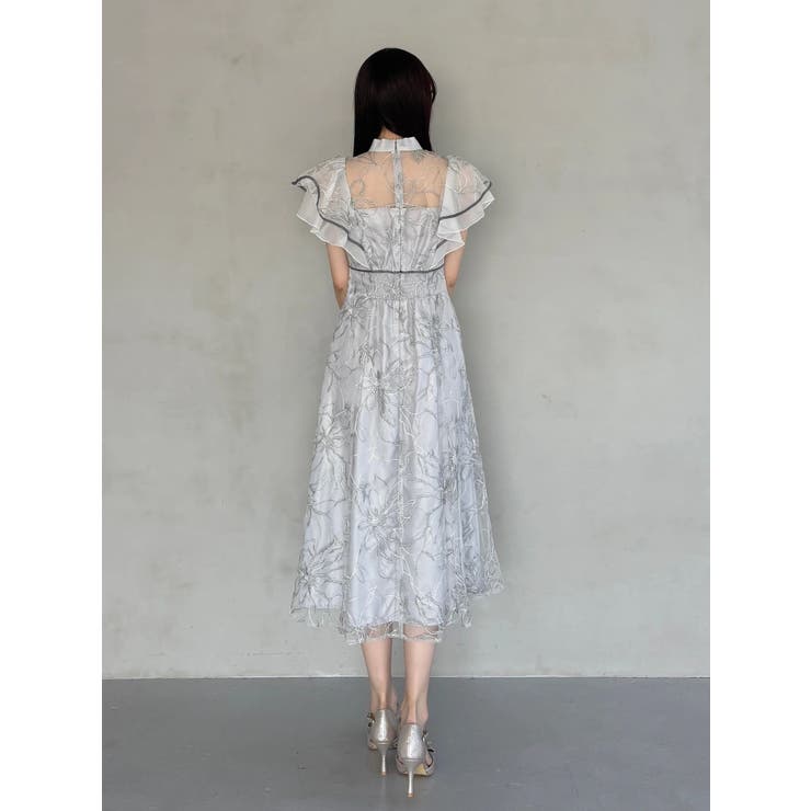 エンブロイダリーラッフルワンピース | MERCURYDUO | 詳細画像9 