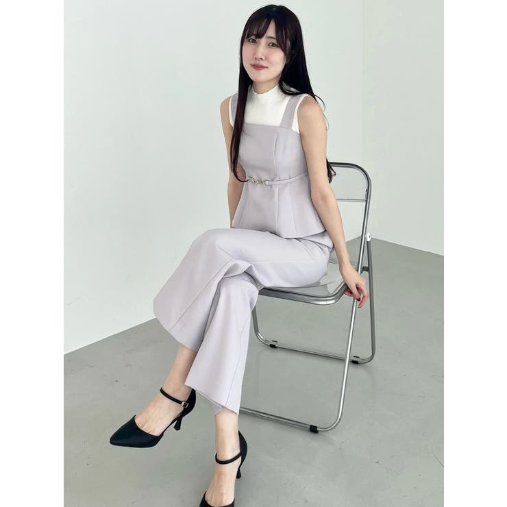 ペプラムビスチェパンツセットアップ | MERCURYDUO | 詳細画像8 