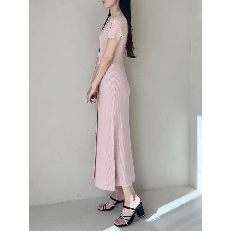 ワイドリブスキッパーニットワンピース | MERCURYDUO | 詳細画像16 