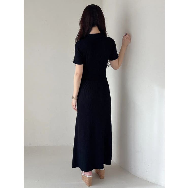 ワイドリブスキッパーニットワンピース | MERCURYDUO | 詳細画像21 