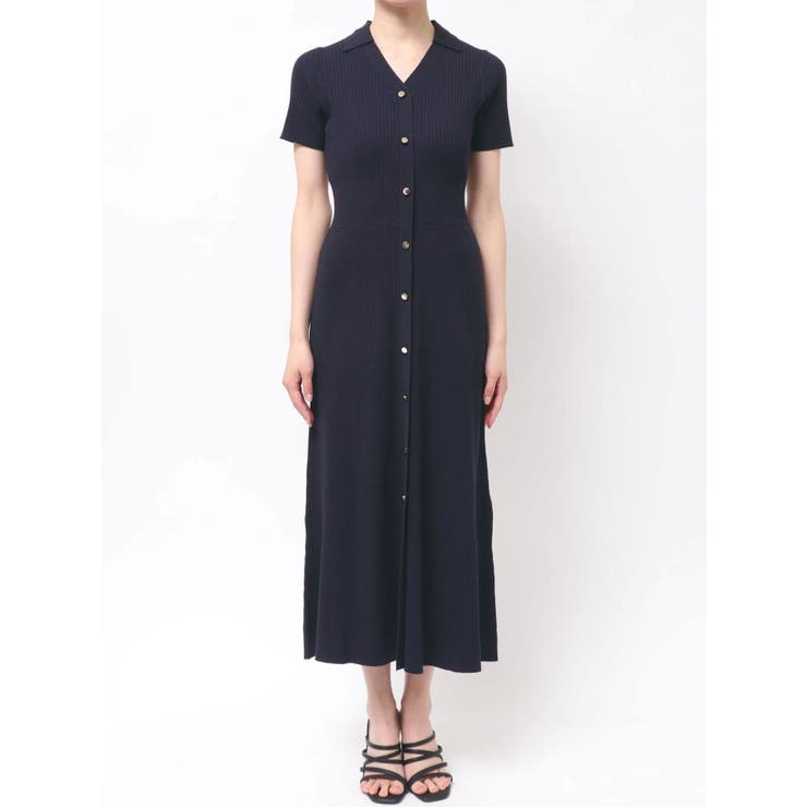 ワイドリブスキッパーニットワンピース | MERCURYDUO | 詳細画像22 