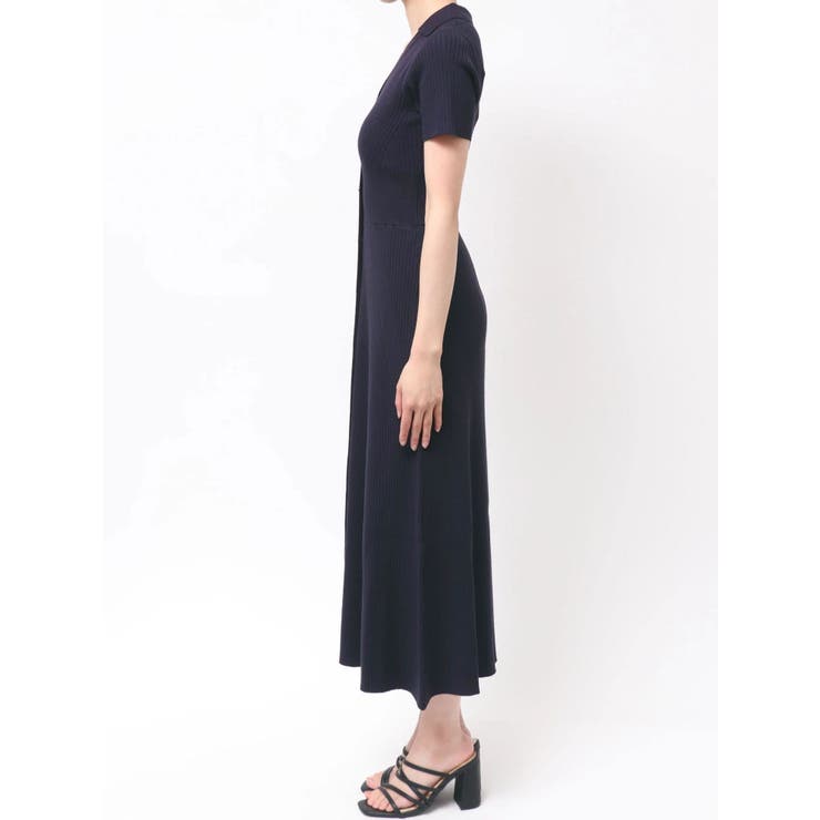 ワイドリブスキッパーニットワンピース | MERCURYDUO | 詳細画像23 