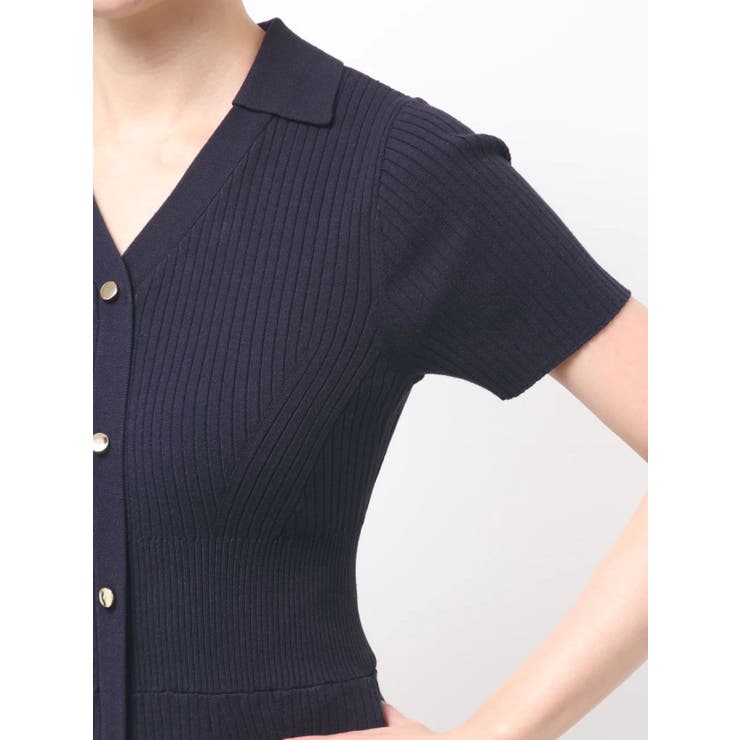 ワイドリブスキッパーニットワンピース | MERCURYDUO | 詳細画像26 