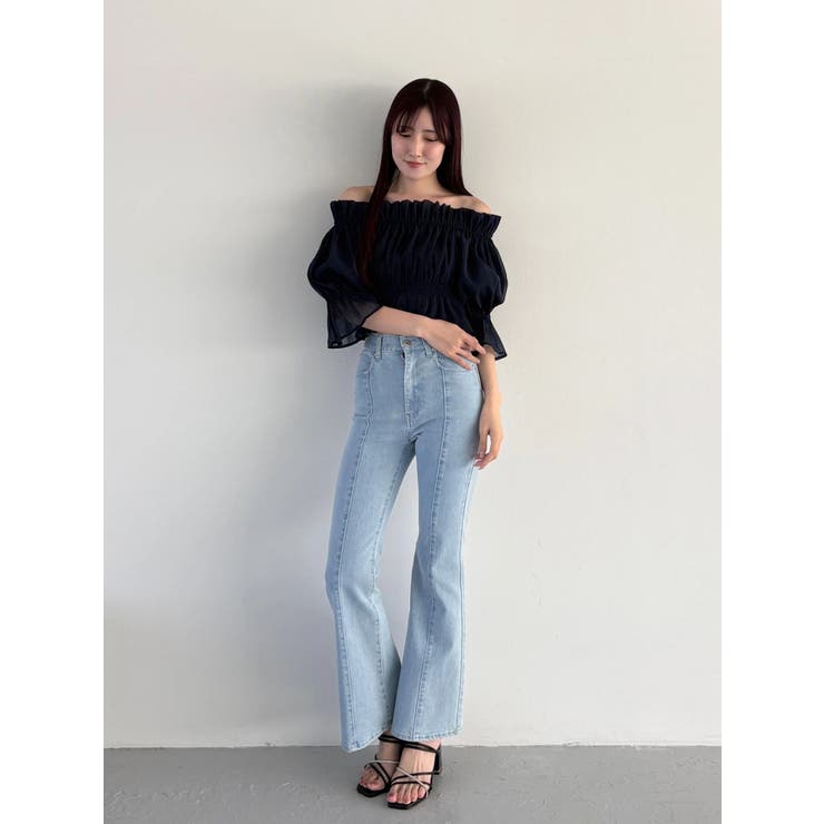 ストレッチブーツカットデニムパンツ | MERCURYDUO | 詳細画像15 