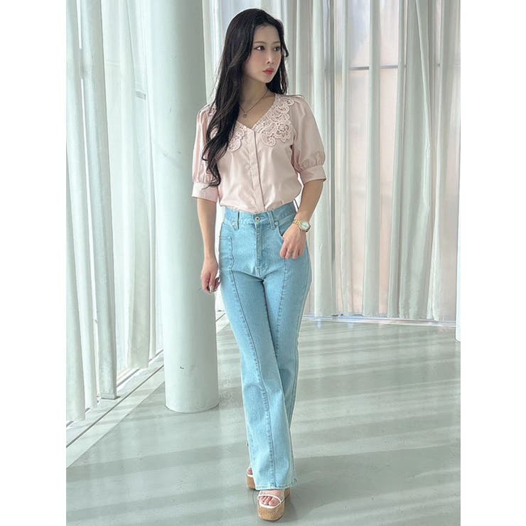 ストレッチブーツカットデニムパンツ | MERCURYDUO | 詳細画像20 