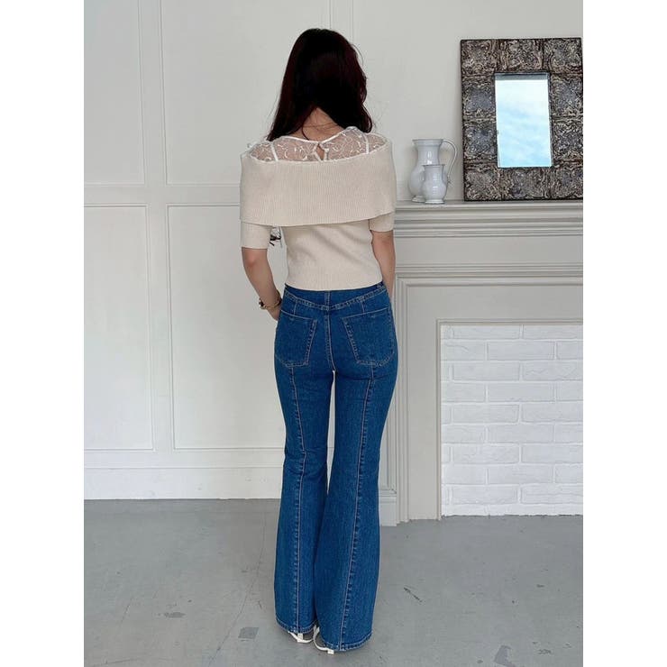 ストレッチブーツカットデニムパンツ | MERCURYDUO | 詳細画像35 