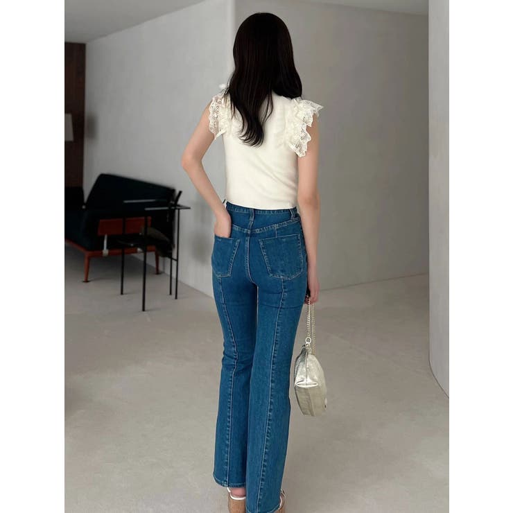 ストレッチブーツカットデニムパンツ | MERCURYDUO | 詳細画像39 