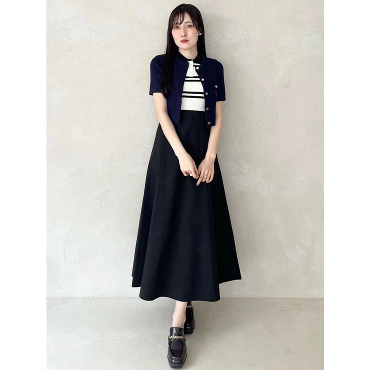 U.S. POLO ASSN.別注ケーブルノースリポロドッキングワンピース | MERCURYDUO | 詳細画像32 