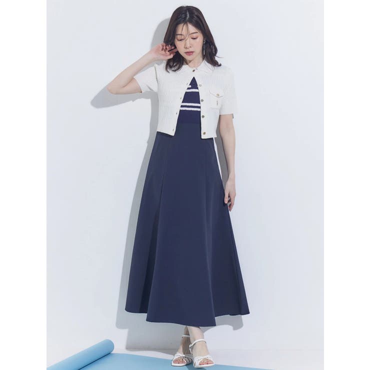 U.S. POLO ASSN.別注ケーブルノースリポロドッキングワンピース | MERCURYDUO | 詳細画像6 