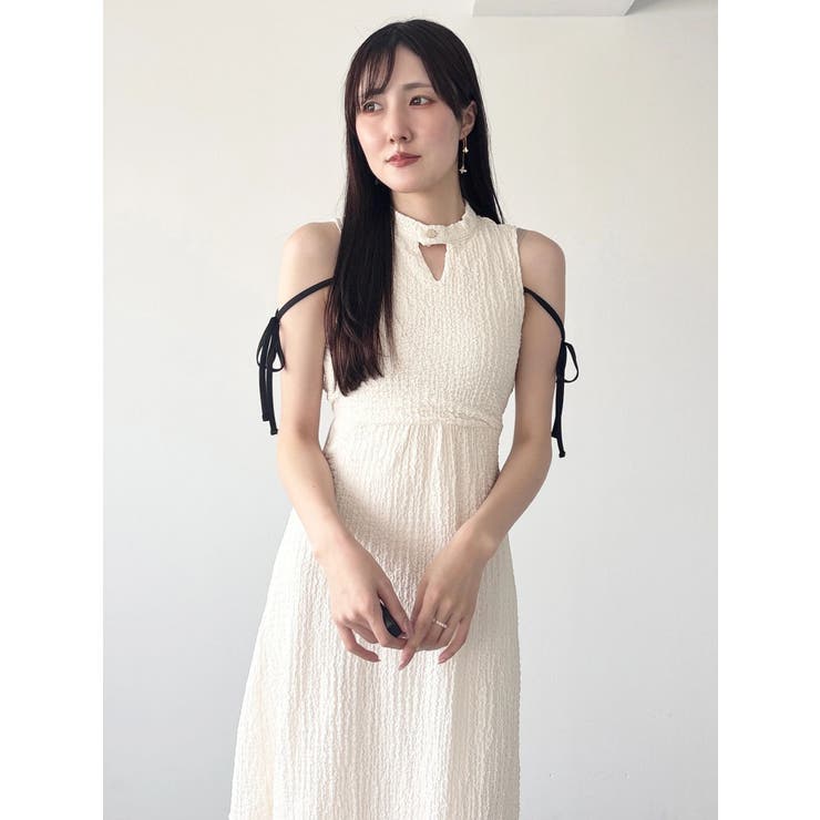 バックオープンカットワンピース | MERCURYDUO | 詳細画像7 