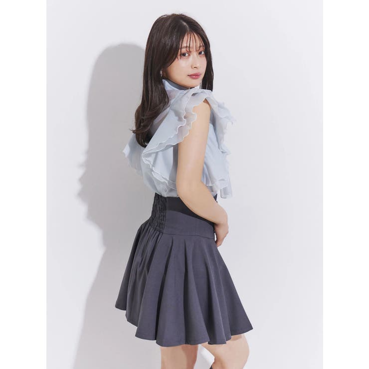 バックZIPミニスカパン | MERCURYDUO | 詳細画像6 
