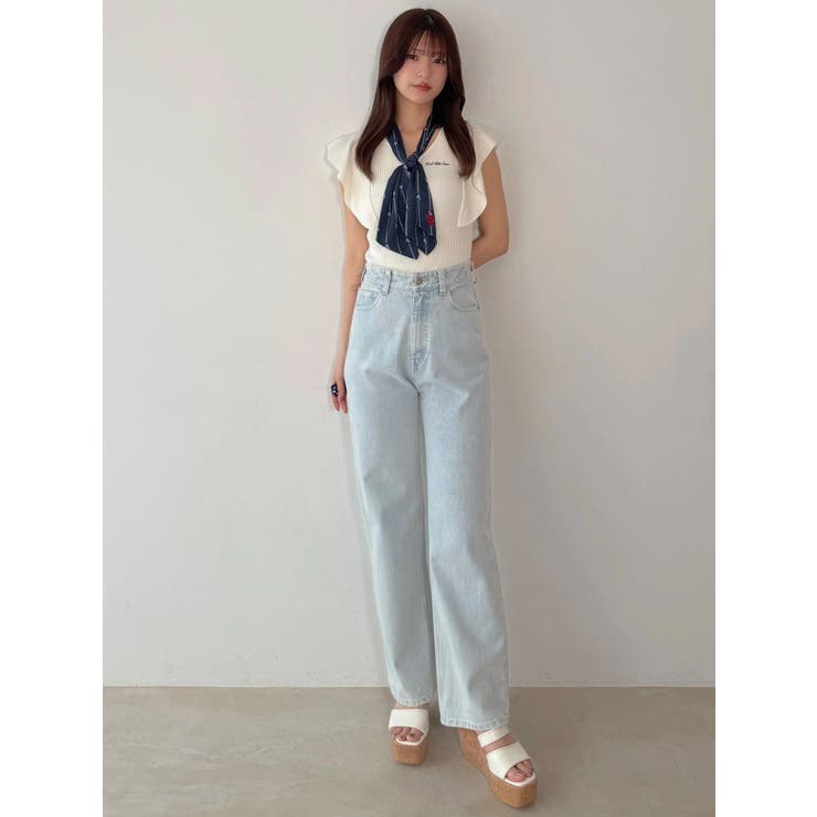 U.S. POLO ASSN.別注スカーフセットラッフルリブニット | MERCURYDUO | 詳細画像39 