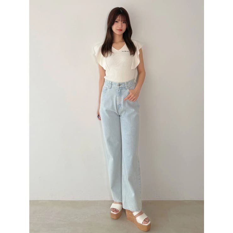 U.S. POLO ASSN.別注スカーフセットラッフルリブニット | MERCURYDUO | 詳細画像40 