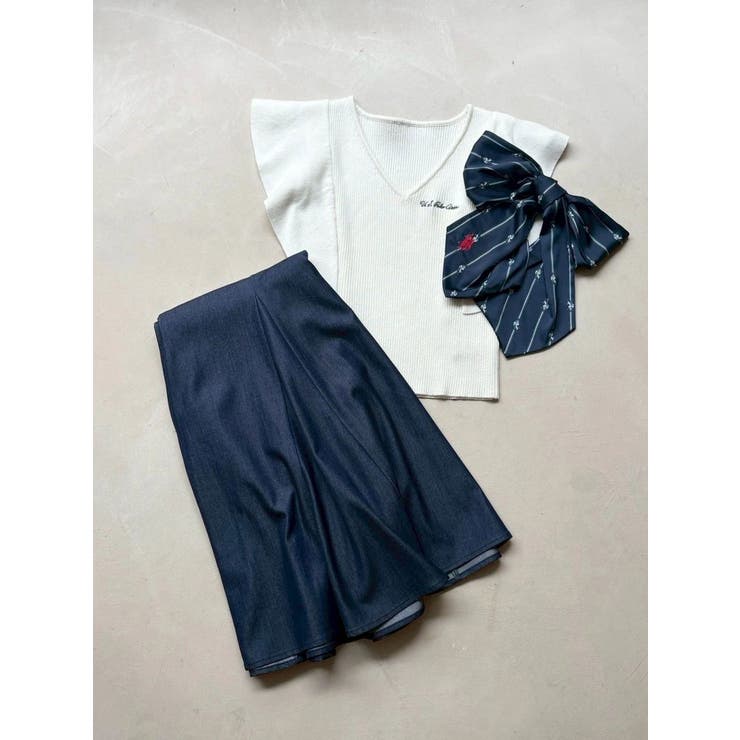 U.S. POLO ASSN.別注スカーフセットラッフルリブニット | MERCURYDUO | 詳細画像43 
