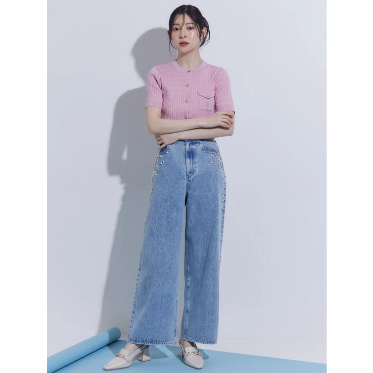 U.S. POLO ASSN.別注ケーブルカーディガン | MERCURYDUO | 詳細画像12 