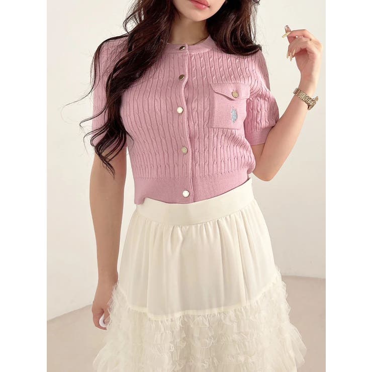 U.S. POLO ASSN.別注ケーブルカーディガン | MERCURYDUO | 詳細画像27 