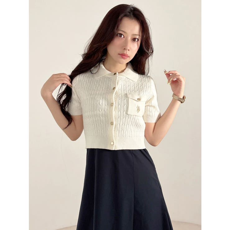 U.S. POLO ASSN.別注ケーブルカーディガン | MERCURYDUO | 詳細画像35 