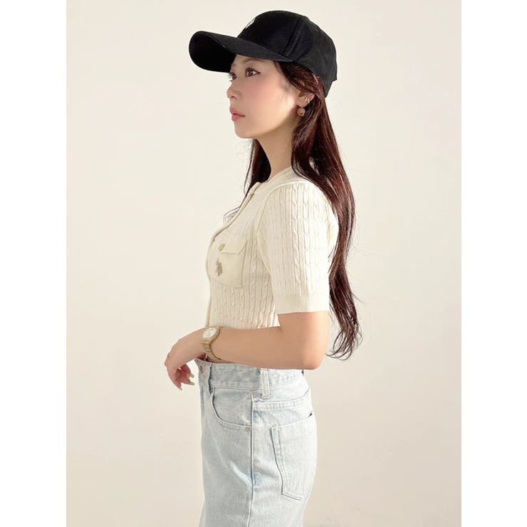 U.S. POLO ASSN.別注ケーブルカーディガン | MERCURYDUO | 詳細画像36 