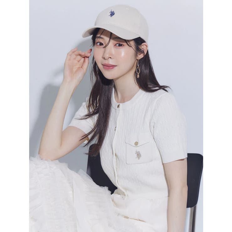 U.S. POLO ASSN.別注ケーブルカーディガン | MERCURYDUO | 詳細画像4 