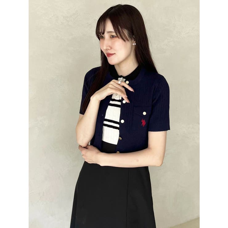 U.S. POLO ASSN.別注ケーブルカーディガン | MERCURYDUO | 詳細画像40 