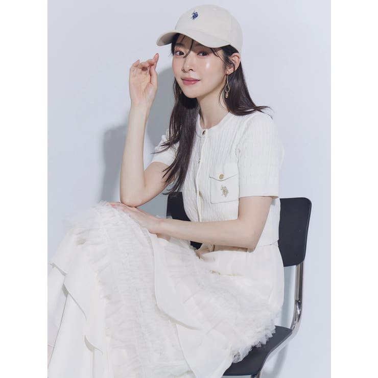 U.S. POLO ASSN.別注ケーブルカーディガン | MERCURYDUO | 詳細画像5 