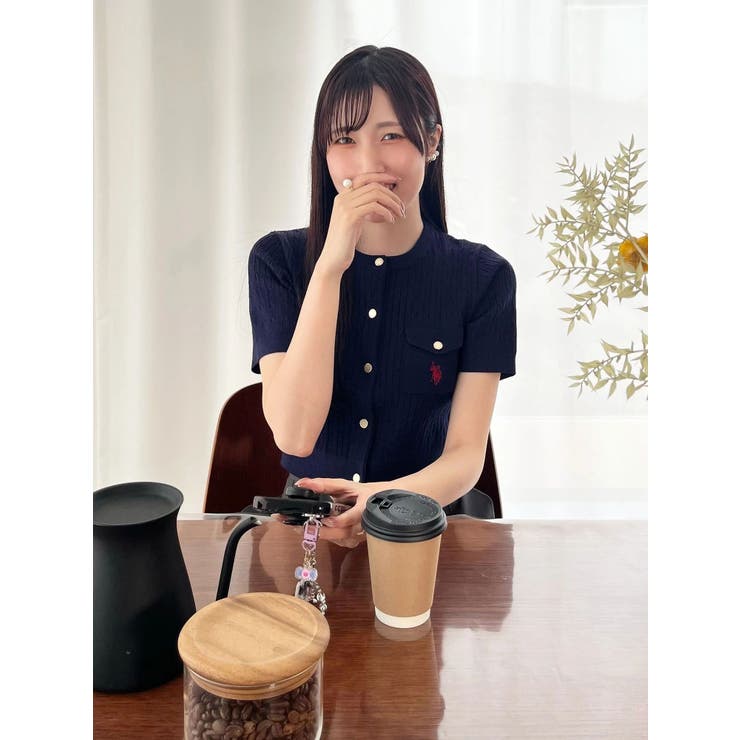 U.S. POLO ASSN.別注ケーブルカーディガン | MERCURYDUO | 詳細画像50 