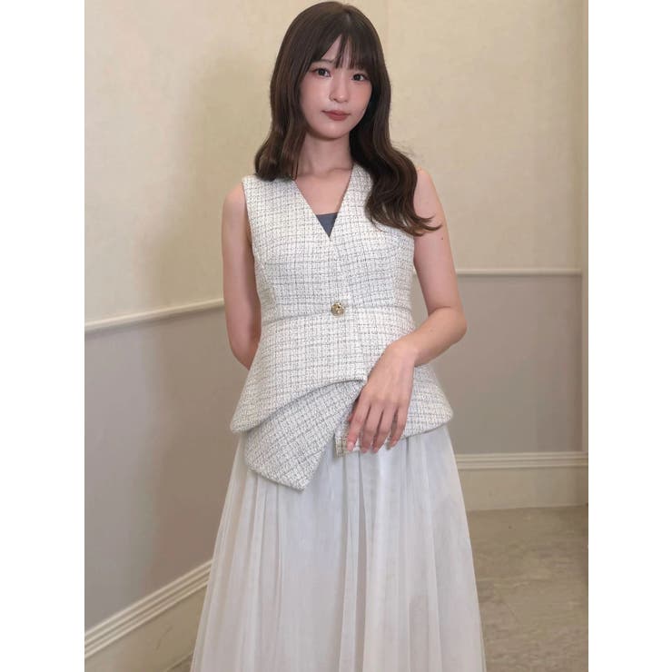 ペプラムチュールドッキングジャンスカ | MERCURYDUO | 詳細画像8 
