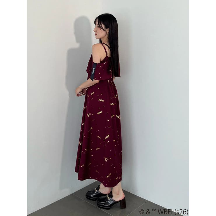 Harry Potterコレクション ロゴプリントケープキャミワンピース | MERCURYDUO | 詳細画像27 