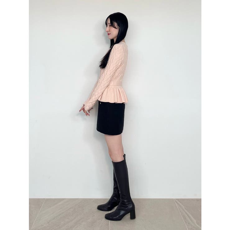 ストレッチロングブーツ | MERCURYDUO | 詳細画像31 