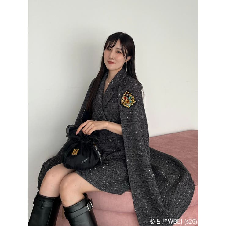 Harry Potterコレクション ロゴプリント巾着ギャザーバッグ | MERCURYDUO | 詳細画像17 