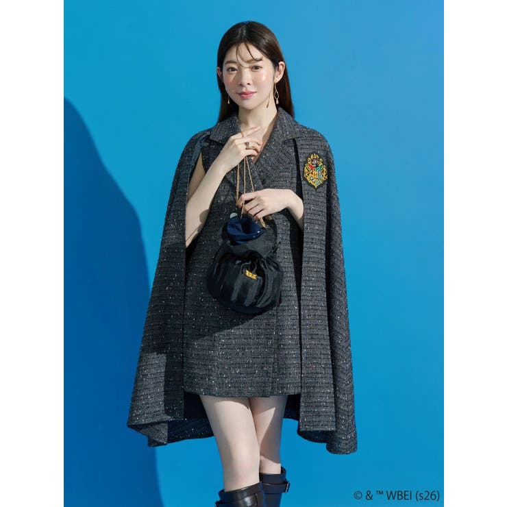 Harry Potterコレクション ロゴプリント巾着ギャザーバッグ | MERCURYDUO | 詳細画像5 