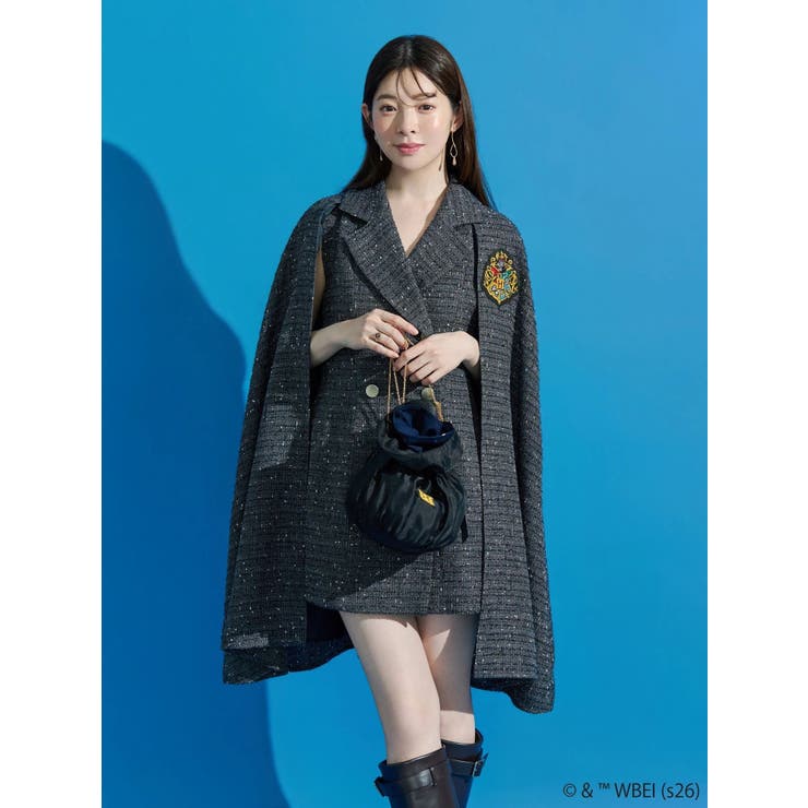 Harry Potterコレクション ロゴプリント巾着ギャザーバッグ | MERCURYDUO | 詳細画像6 