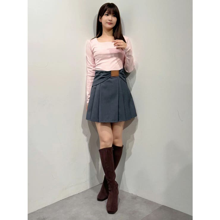 テレコ長袖トップス | MERCURYDUO | 詳細画像21 
