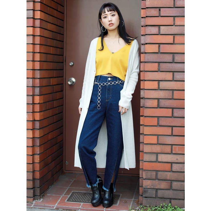 フロントスリットDENIM[品番：MKSW0000658]｜MURUA