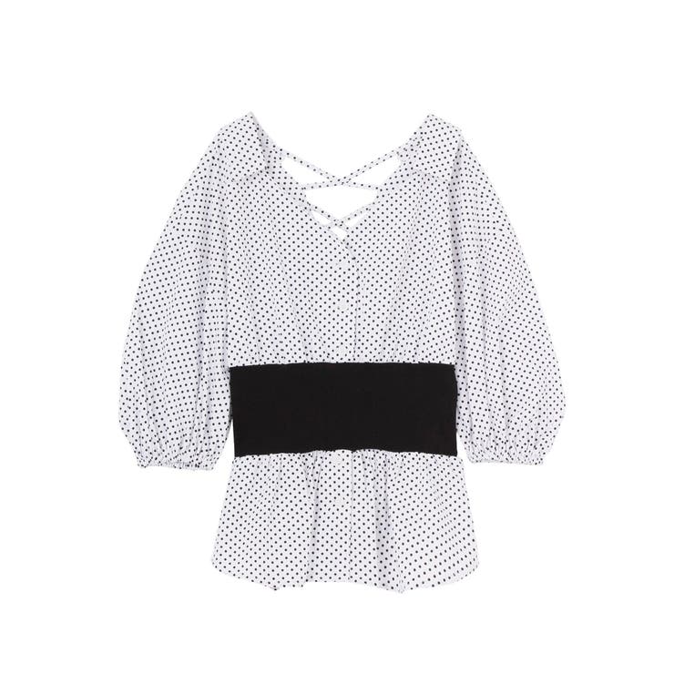ボリュームコルセットシャツ[品番：MKSW0001377]｜MURUA